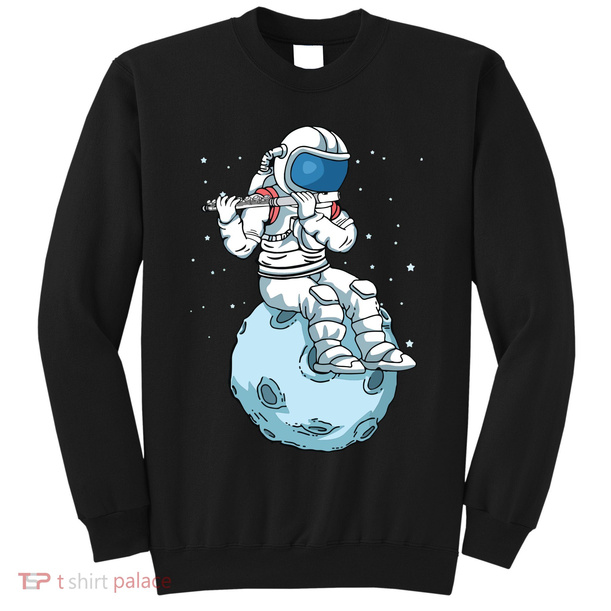 Flutist Musician Men Women Musician Transverse Flute Tall Sweatshirt