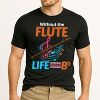 Flutist Musician Musical Instrument Flute Cooling Performance Crew T-Shirt