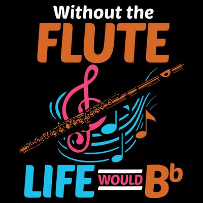 Flutist Musician Musical Instrument Flute T-Shirt