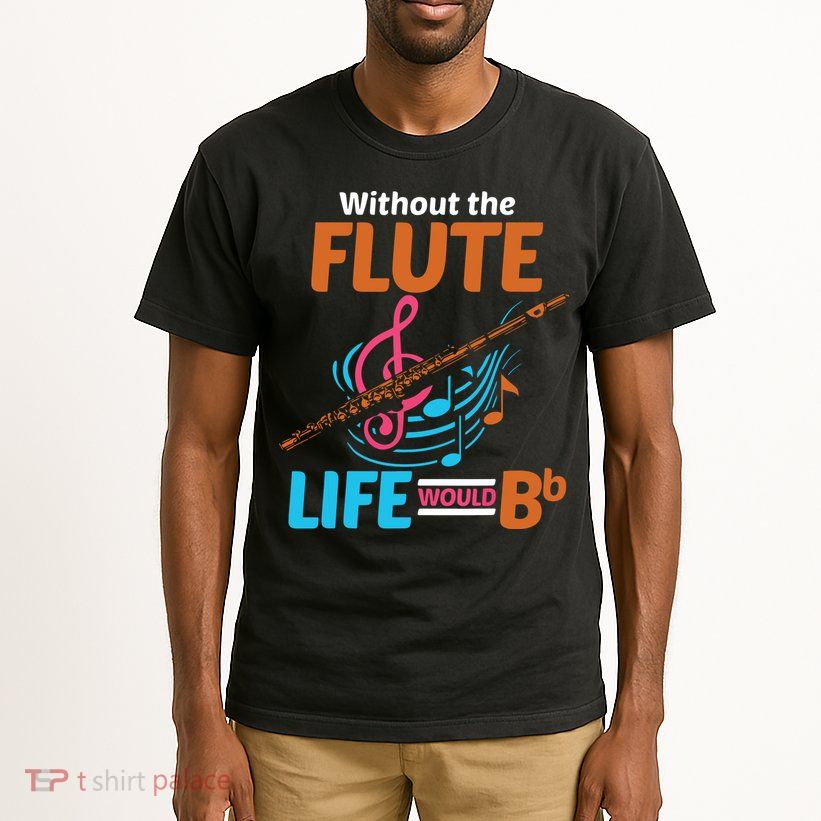Flutist Musician Musical Instrument Flute Tall T-Shirt