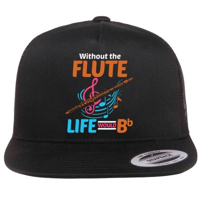 Flutist Musician Musical Instrument Flute Flatbill Hat