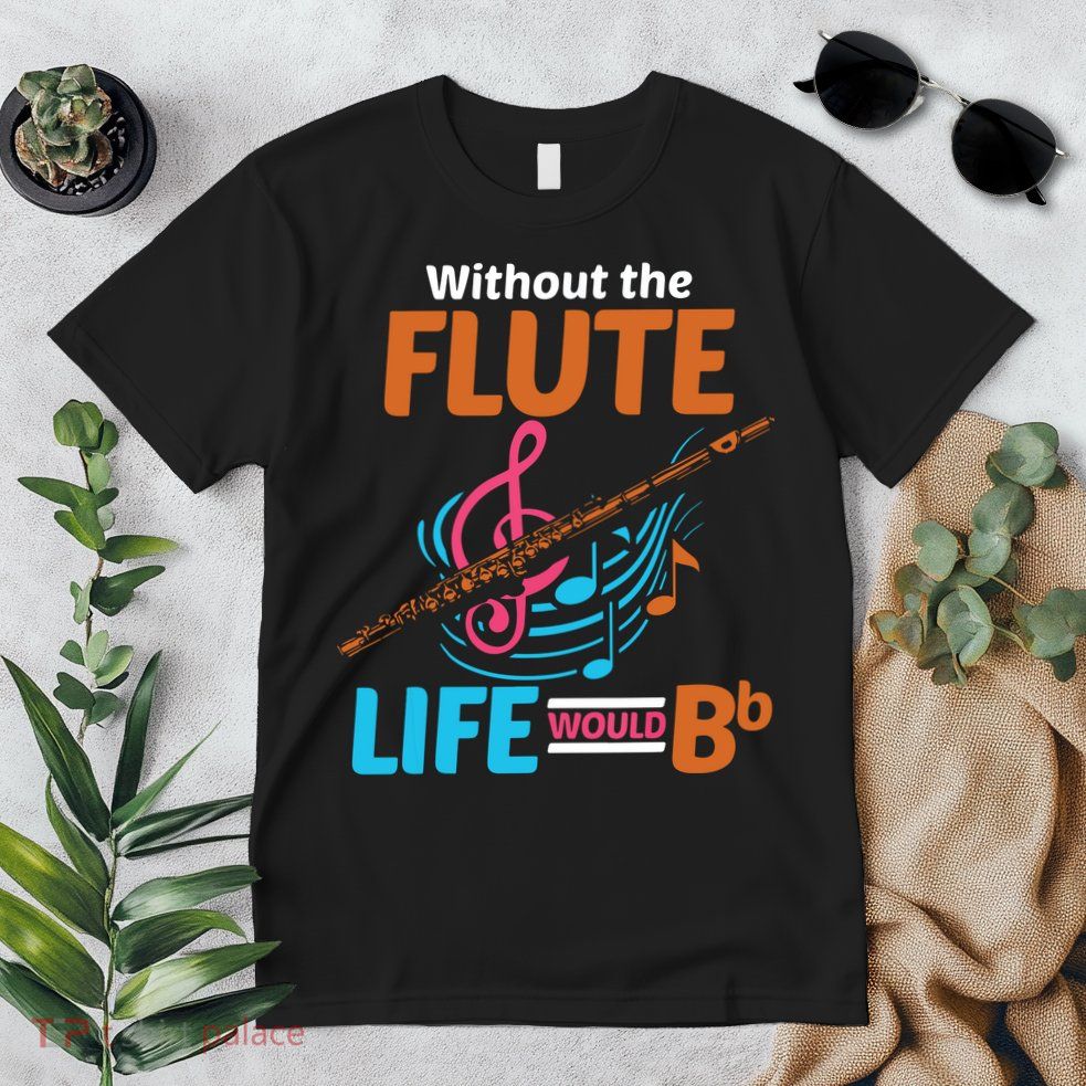 Flutist Musician Musical Instrument Flute Premium T-Shirt