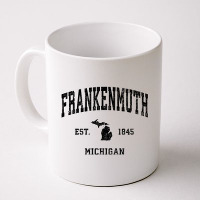 Frankenmuth Michigan Mi Vintage Established Athletic Sports Design Coffee Mug