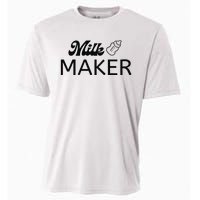 Funny Mama Milk Maker Perfect Gift For Mother Cooling Performance Crew T-Shirt