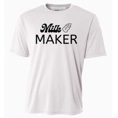 Funny Mama Milk Maker Perfect Gift For Mother Cooling Performance Crew T-Shirt