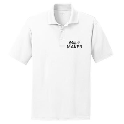 Funny Mama Milk Maker Perfect Gift For Mother PosiCharge RacerMesh Polo