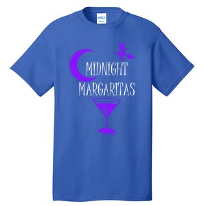 Funny Midnight Margaritas Gift Witch Halloween Ing Gift Tall T-Shirt