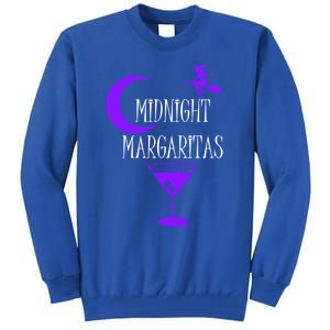 Funny Midnight Margaritas Gift Witch Halloween Ing Gift Tall Sweatshirt