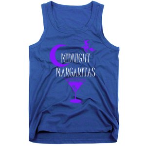 Funny Midnight Margaritas Gift Witch Halloween Ing Gift Tank Top