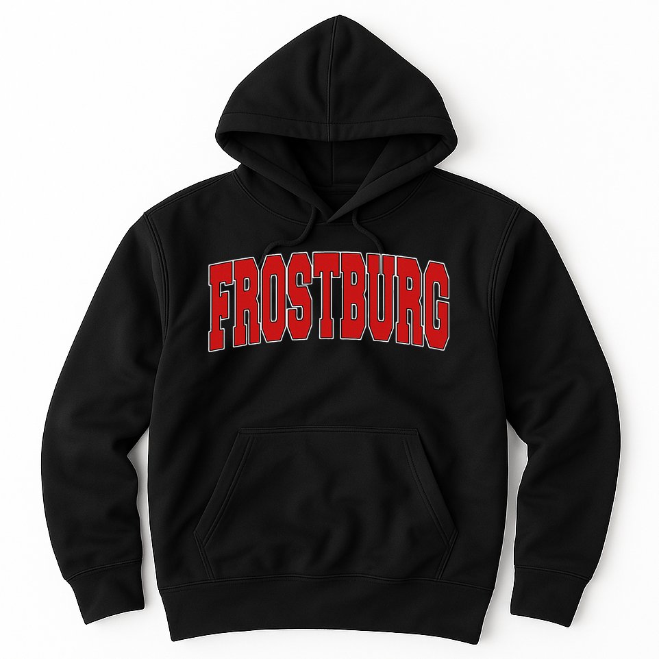 Frostburg Md Maryland Varsity Style Usa Hoodie