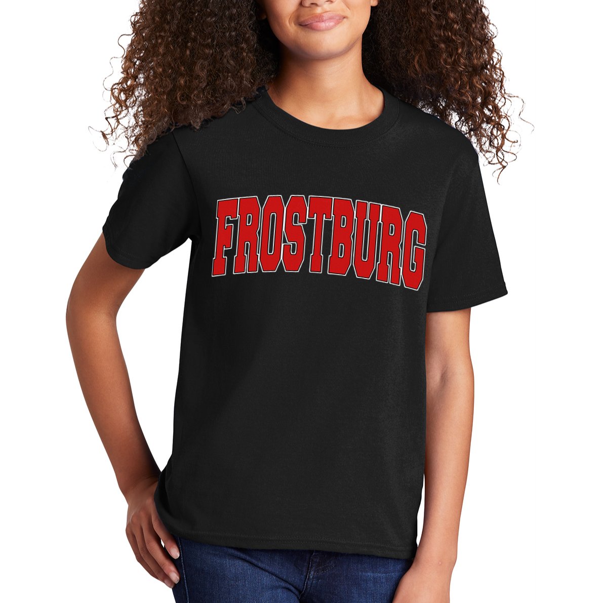 Frostburg Md Maryland Varsity Style Usa Kids T-Shirt
