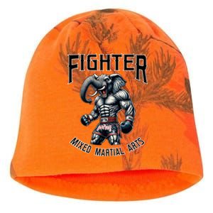 Fighter Mixed Martial Arts Elephant Gift Kati - Camo Knit Beanie