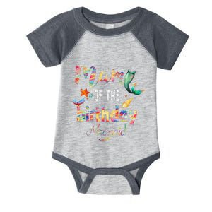 Family Matching Mommy Of The Birthday Mermaid Party Squad Infant Baby Jersey Bodysuit