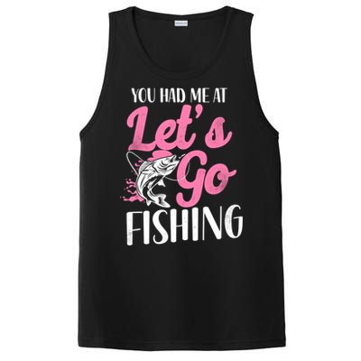 Fishing Mom Mother Cool Gift PosiCharge Competitor Tank