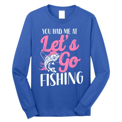 Fishing Mom Mother Cool Gift Long Sleeve Shirt