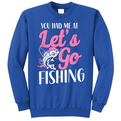 Fishing Mom Mother Cool Gift Tall Sweatshirt