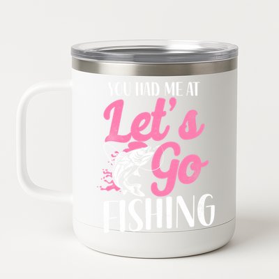 Fishing Mom Mother Cool Gift 12 oz Stainless Steel Tumbler Cup