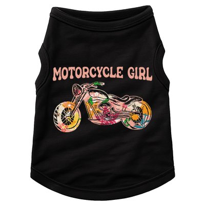 Funny Motorcycle Motorbike Fan Motorcycle Girl Doggie Tank