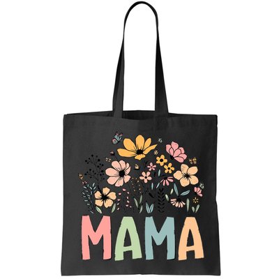 Floral Mama Mothers Day Wildflowers Bag