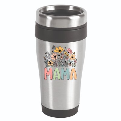 Floral Mama Mothers Day Wildflowers 16oz Travel Tumbler