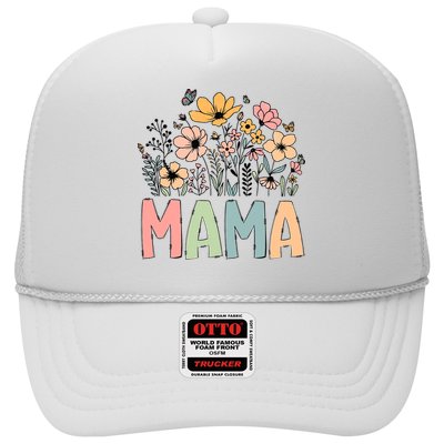 Floral Mama Mothers Day Wildflowers Trucker Hat