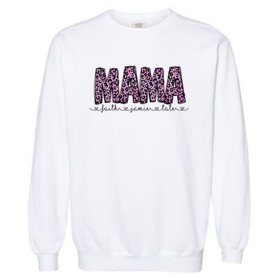 Floral Mama MotherS Day Gift Garment-Dyed Sweatshirt