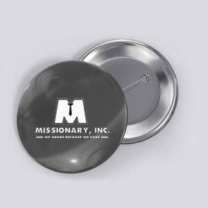 Funny Mormon Missionary Inc Button