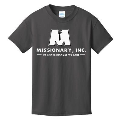 Funny Mormon Missionary Inc Kids T-Shirt