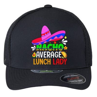 Fiesta Mexican Nacho Average Lady Cinco De Mayo Flexfit Unipanel Trucker Cap