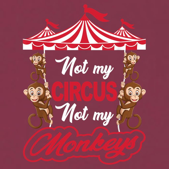 Funny Monkey Not My Circus Not My Monkeys 16oz Travel Tumbler