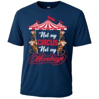Funny Monkey Not My Circus Not My Monkeys Performance Shirt