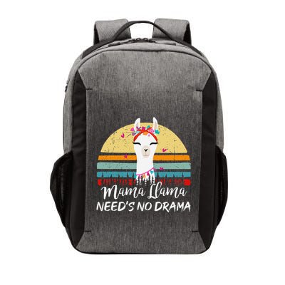 Funny Mamallama Needs No Drama Mom Mothers Day Gift Vector Backpack