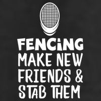 Fencing Make New Friends And Stab Them Fencing Tumbler
