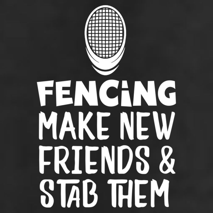 Fencing Make New Friends And Stab Them Fencing Tumbler