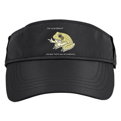 Frog Me No Problemo Narrator But It Was All Problemo Adult Drive Performance Visor