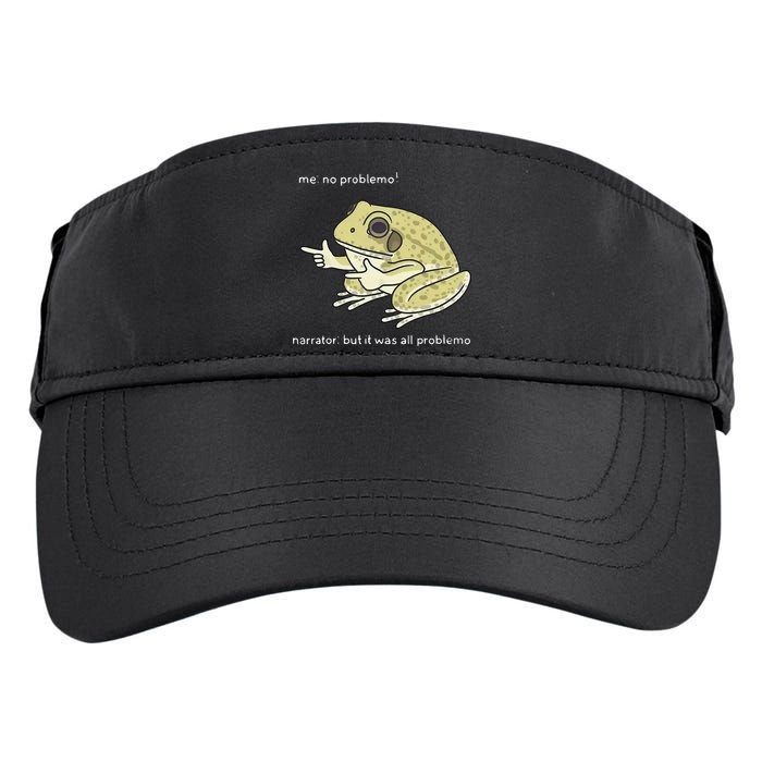Frog Me No Problemo Narrator But It Was All Problemo Adult Drive Performance Visor