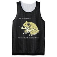 Frog Me No Problemo Narrator But It Was All Problemo Mesh Reversible Basketball Jersey Tank