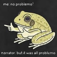 Frog Me No Problemo Narrator But It Was All Problemo 25L Jumbo Tote