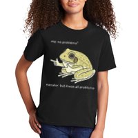 Frog Me No Problemo Narrator But It Was All Problemo Kids T-Shirt