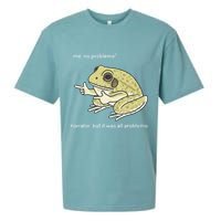 Frog Me No Problemo Narrator But It Was All Problemo Sueded Cloud Jersey T-Shirt