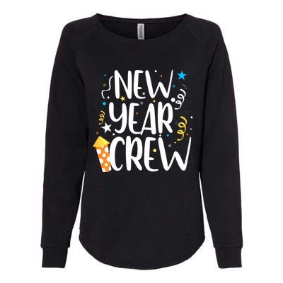 Family Matching New Years Crew New Year Celebration Party Womens California Wash Sweatshirt