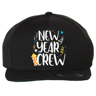 Family Matching New Years Crew New Year Celebration Party Wool Snapback Cap