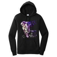 Forget Me Not Alzheimer Awareness Women's Pullover Hoodie