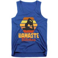 Funny Meditation Namaste Bitches For Yoga Lover Gift Tank Top