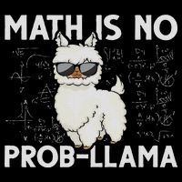 Funny Math Nerd Geek Llama Animal Alpaca Mathematician Math Daily Commute Backpack