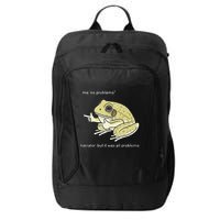 Frog Me No Problemo Narrator But It Was All Problemo City Backpack