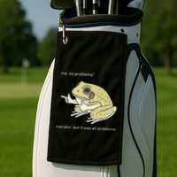 Frog Me No Problemo Narrator But It Was All Problemo Golf Towel