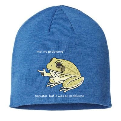 Frog Me No Problemo Narrator But It Was All Problemo Sustainable Beanie