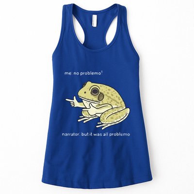 Frog Me No Problemo Narrator But It Was All Problemo Womens Tank Top