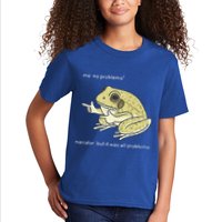 Frog Me No Problemo Narrator But It Was All Problemo Kids T-Shirt